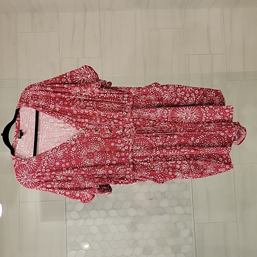 Torrid Button front Romper - Picture 2 of 4
